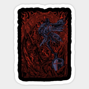 Knight vs Devils Sticker